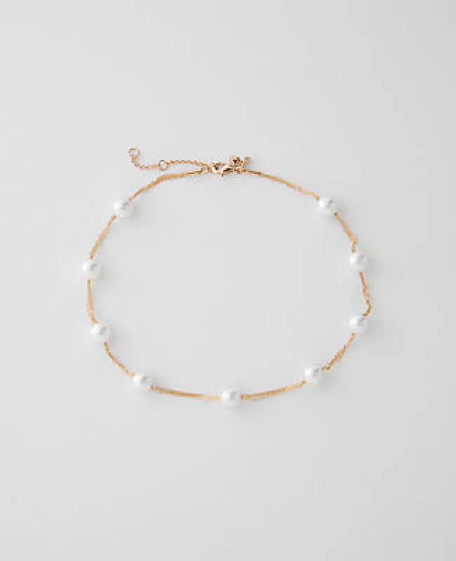 Ann Taylor Pearl Necklace made by Ann Taylor