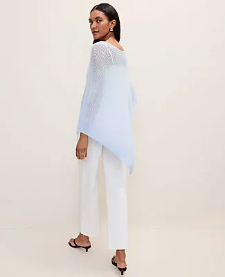 Ann Taylor Weekend Crochet Poncho sold by Ann Taylor product image thumbnail 2