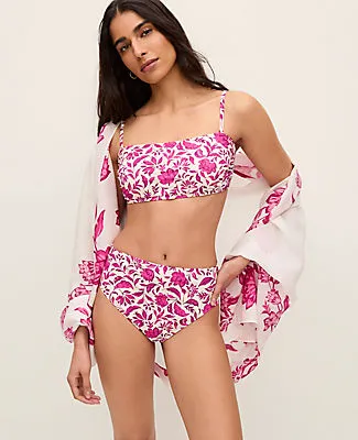 Ann Taylor Floral Two Piece Swimsuit sold by Ann Taylor