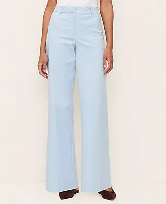 Ann Taylor The Petite Wide-Leg Pant in Doubleweave sold by Ann Taylor product image thumbnail 2