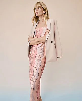 Ann Taylor Sequin Shift Dress sold by Ann Taylor product image thumbnail 3