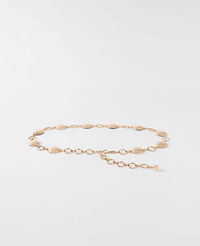 Ann Taylor Metal Chain Belt made by Ann Taylor