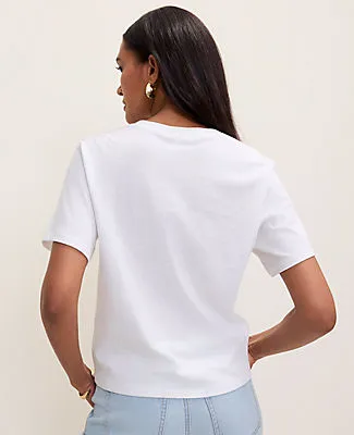 Ann Taylor Weekend Floral Graphic Tee sold by Ann Taylor product image thumbnail 2