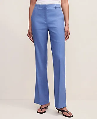 Ann Taylor The High Rise Trouser in Linen Blend sold by Ann Taylor product image thumbnail 2