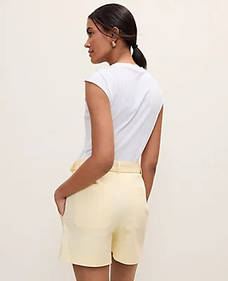Ann Taylor Petite Weekend Belted Short sold by Ann Taylor product image thumbnail 3