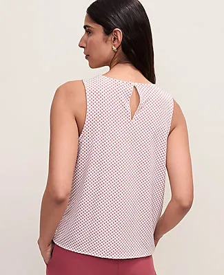 Ann Taylor Mixed Media Lace Trim Top sold by Ann Taylor product image thumbnail 2