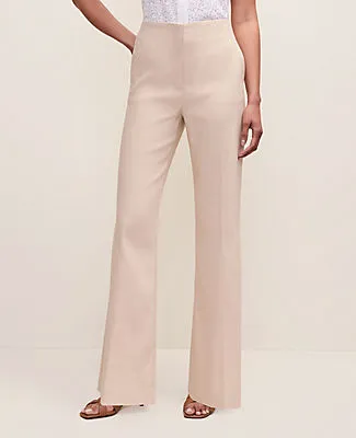 Ann Taylor The Petite Linen Blend Trouser sold by Ann Taylor product image thumbnail 2