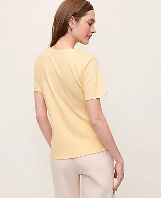 Ann Taylor Crew Neck Tee sold by Ann Taylor product image thumbnail 2