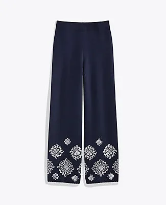 Ann Taylor Petite Embroidered Sweater Pant sold by Ann Taylor product image thumbnail 4