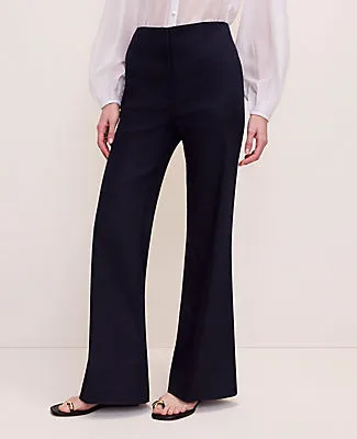 Ann Taylor The Petite Linen Blend Trouser sold by Ann Taylor product image thumbnail 2