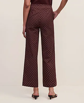 Ann Taylor The Petite Grace Pant in Micro Dot sold by Ann Taylor product image thumbnail 3