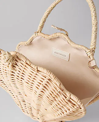 Ann Taylor Weekend Rattan Shell Crossbody sold by Ann Taylor product image thumbnail 2