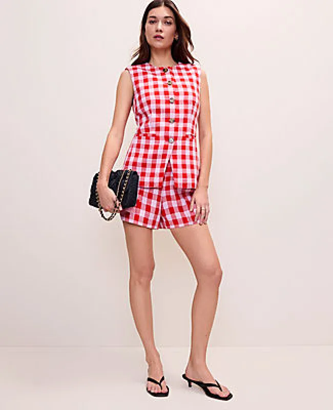 Ann Taylor The Petite Side Zip Short in Twill made by Ann Taylor