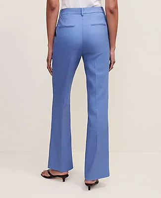 Ann Taylor The High Rise Trouser in Linen Blend sold by Ann Taylor product image thumbnail 3