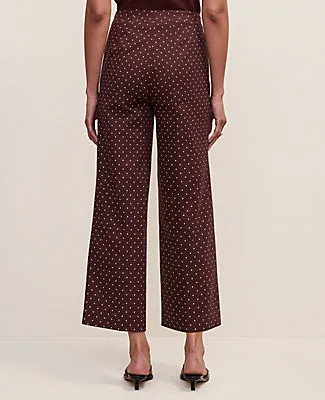 Ann Taylor The Petite Grace Pant in Micro Dot — Curvy Fit sold by Ann Taylor product image thumbnail 2