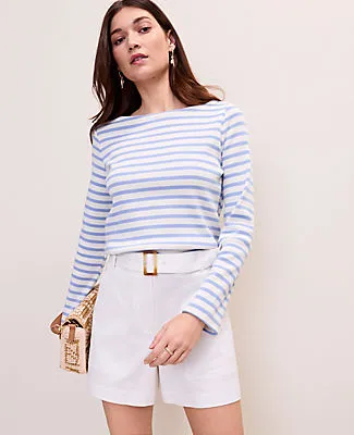 Ann Taylor Petite Weekend Belted Short sold by Ann Taylor product image thumbnail 2