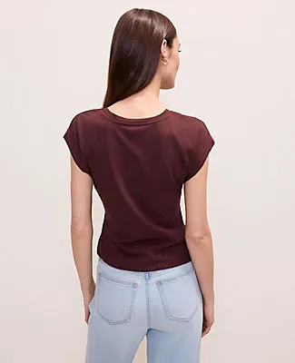 Ann Taylor Tie Waist Tee sold by Ann Taylor product image thumbnail 2