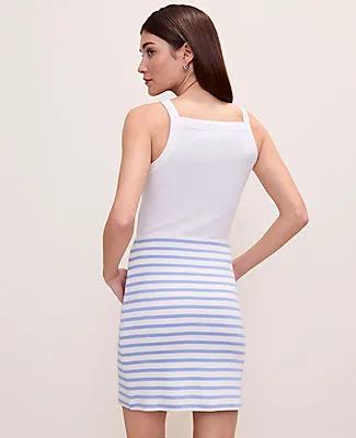 Ann Taylor Weekend Striped Easy Fit Skirt sold by Ann Taylor product image thumbnail 3