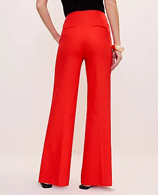 Ann Taylor The Linen Blend Trouser sold by Ann Taylor product image thumbnail 3
