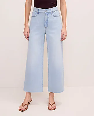 Ann Taylor The Petite Wide-Leg Crop Jean sold by Ann Taylor product image thumbnail 2