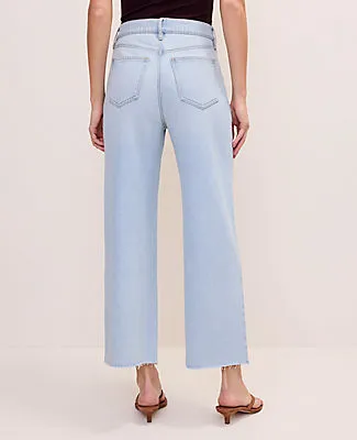Ann Taylor The Petite Wide-Leg Crop Jean sold by Ann Taylor product image thumbnail 3