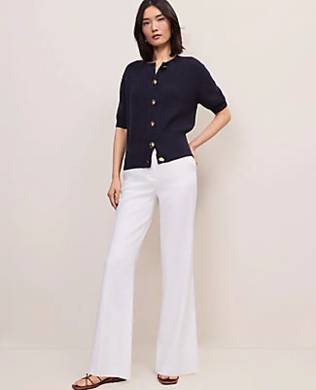Ann Taylor The Petite Linen Blend Trouser made by Ann Taylor
