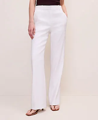 Ann Taylor The Petite High Rise Trouser in Linen Blend sold by Ann Taylor product image thumbnail 2