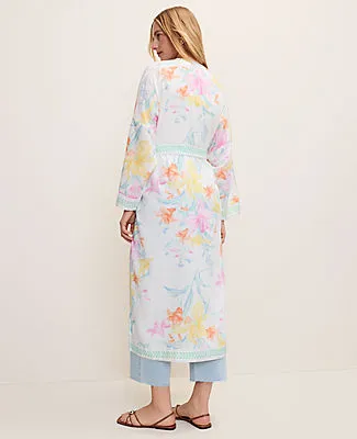 Ann Taylor Floral Belted Kimono sold by Ann Taylor product image thumbnail 2