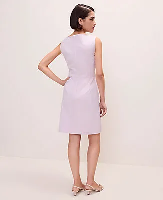 Ann Taylor The Petite Boatneck Dress in Seersucker sold by Ann Taylor product image thumbnail 2