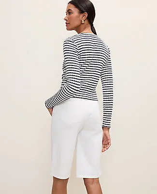 Ann Taylor Weekend Pointelle Cardigan sold by Ann Taylor product image thumbnail 2