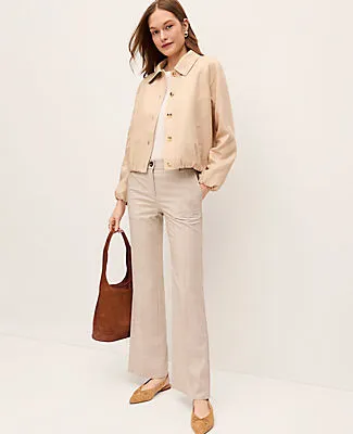 Ann Taylor The Jayne Trouser in Glen Check sold by Ann Taylor product image thumbnail 4