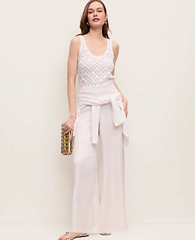 Ann Taylor The Petite Easy Wide-Leg Pant made by Ann Taylor