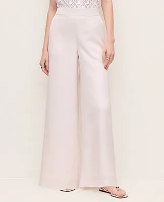 Ann Taylor The Petite Easy Wide-Leg Pant sold by Ann Taylor product image thumbnail 2