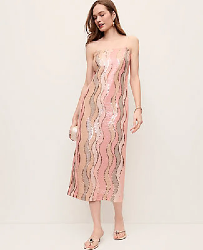 Ann Taylor Sequin Shift Dress made by Ann Taylor