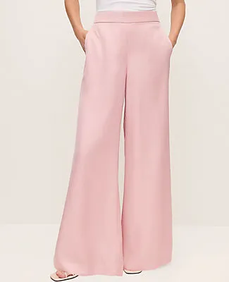 Ann Taylor The Petite Easy Wide-Leg Pant sold by Ann Taylor product image thumbnail 2