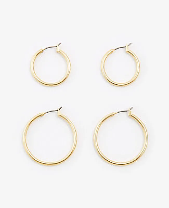 Ann Taylor Hoop Earring Set made by Ann Taylor