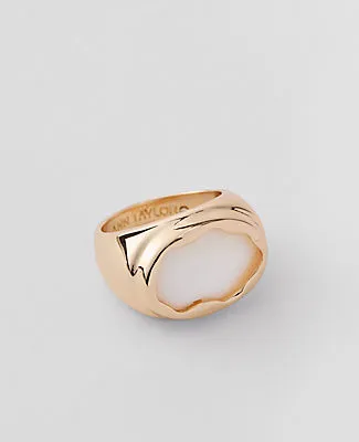 Ann Taylor Metal Stone Ring sold by Ann Taylor