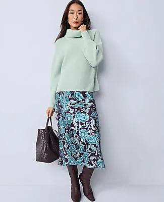 Ann Taylor Ribbed Turtleneck Sweater sold by Ann Taylor product image thumbnail 3