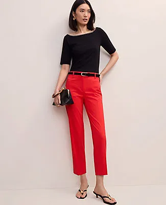 Ann Taylor The Tall Cotton Crop Pant sold by Ann Taylor