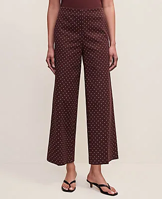 Ann Taylor The Grace Pant in Micro Dot — Curvy Fit sold by Ann Taylor