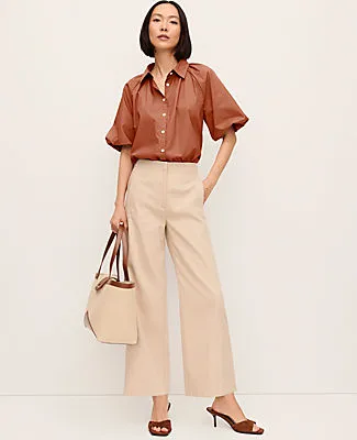 Ann Taylor The Petite Grace Straight Pant sold by Ann Taylor product image thumbnail 4