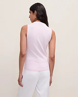Ann Taylor Sleeveless V-Neck Top sold by Ann Taylor product image thumbnail 2