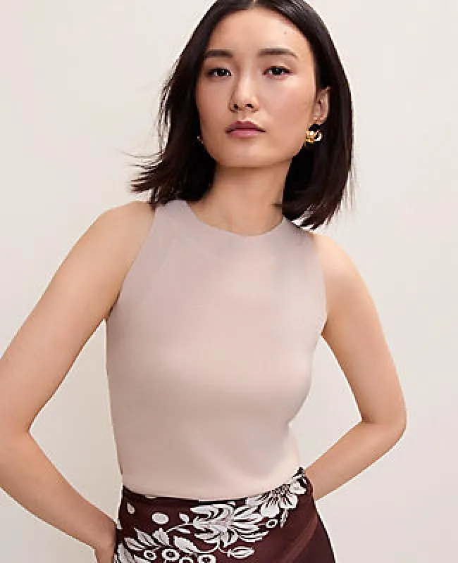 Ann Taylor Halter Sweater Shell Top made by Ann Taylor