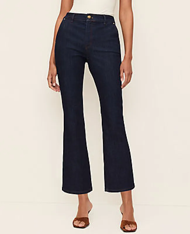 Ann Taylor The Petite Cropped Boot Jean — Curvy Fit made by Ann Taylor