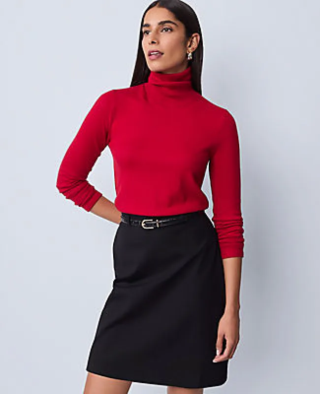 Ann Taylor Essential Turtleneck Sweater made by Ann Taylor