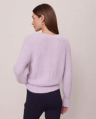 Ann Taylor Weekend Collection Cozy Ribbed Cardigan sold by Ann Taylor product image thumbnail 2