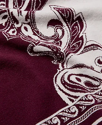Ann Taylor Paisley Wrap Poncho sold by Ann Taylor product image thumbnail 4