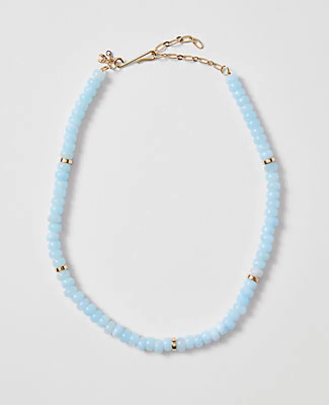 Ann Taylor Beaded Statement Necklace made by Ann Taylor