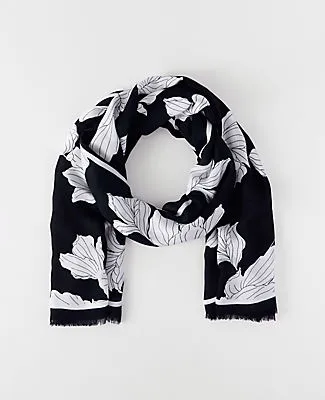 Ann Taylor Floral Scarf sold by Ann Taylor