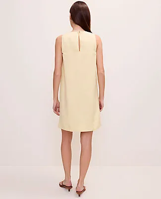 Ann Taylor Petite Shift Dress in Linen Blend sold by Ann Taylor product image thumbnail 2